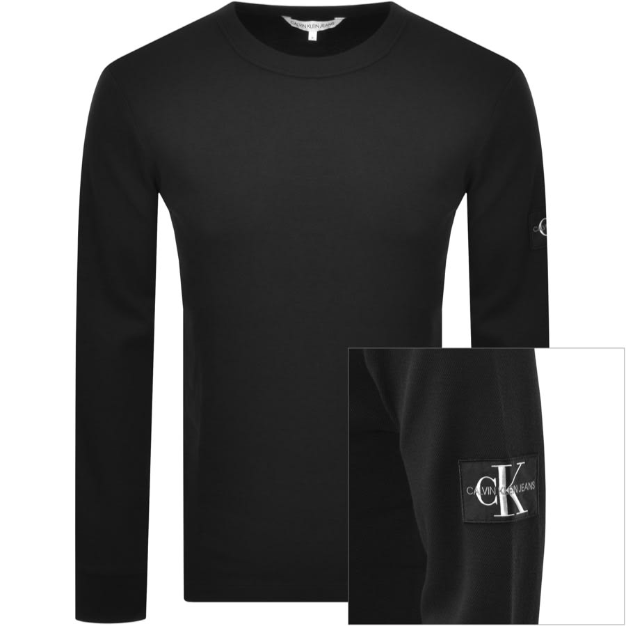 Alternative Image for ProductCalvin Klein Jeans Monogram T Shirt Black1